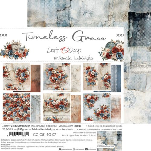 Timeless Grace 8x8 Mixed Set Papers - Image 18