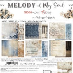 Melody of my Soul 8x8 Background Papers