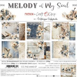 Alternative view of Melody of my Soul 8x8 Mixed Set Papers