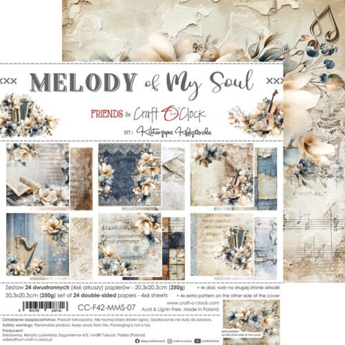 Melody of my Soul 8x8 Mixed Set Papers - Image 18