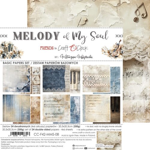 Melody of my Soul 8x8 Mixed Set Papers - Image 20