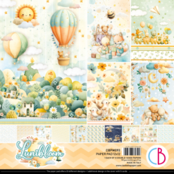 Lunibloom Paper Pad 12"x12" 12/Pkg