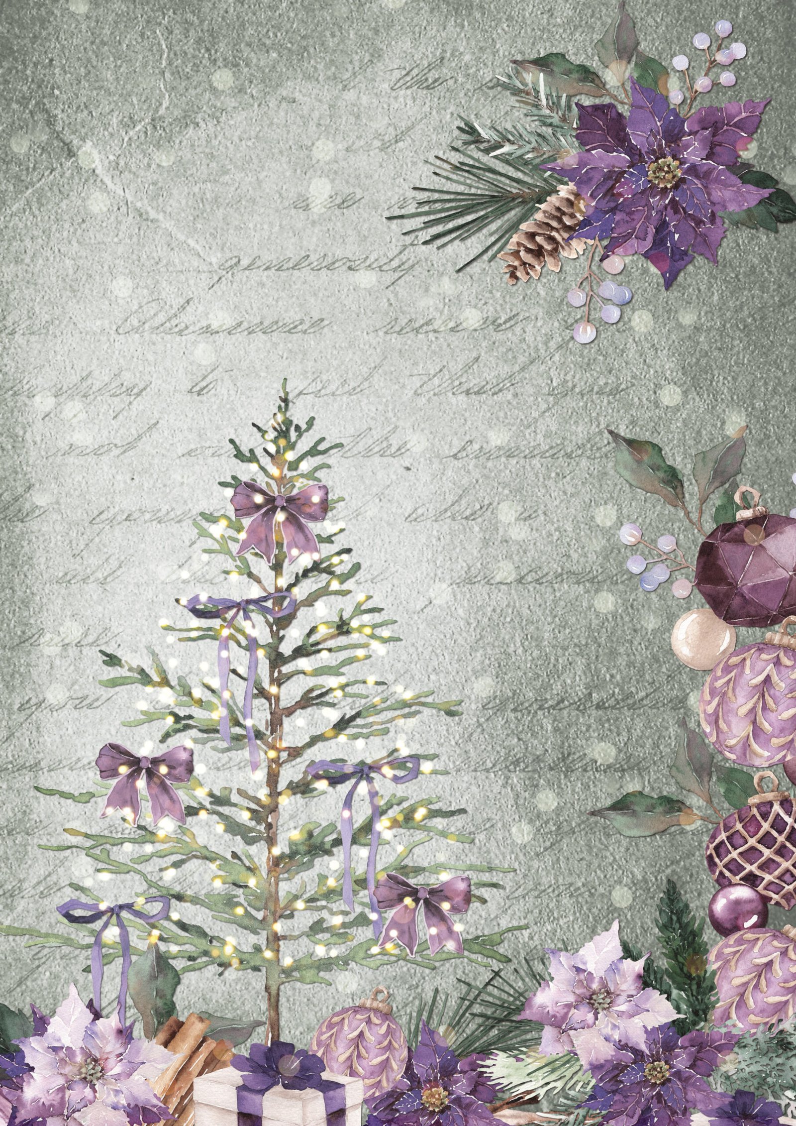 Angelic Christmas A4 Digital Paper Collection - Image 26