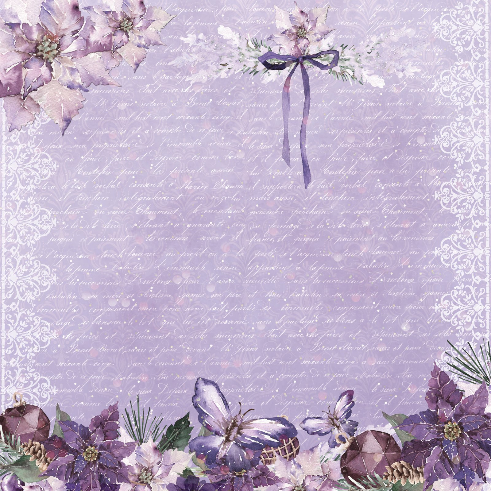 Angelic Christmas Digital Paper Collection - Image 10