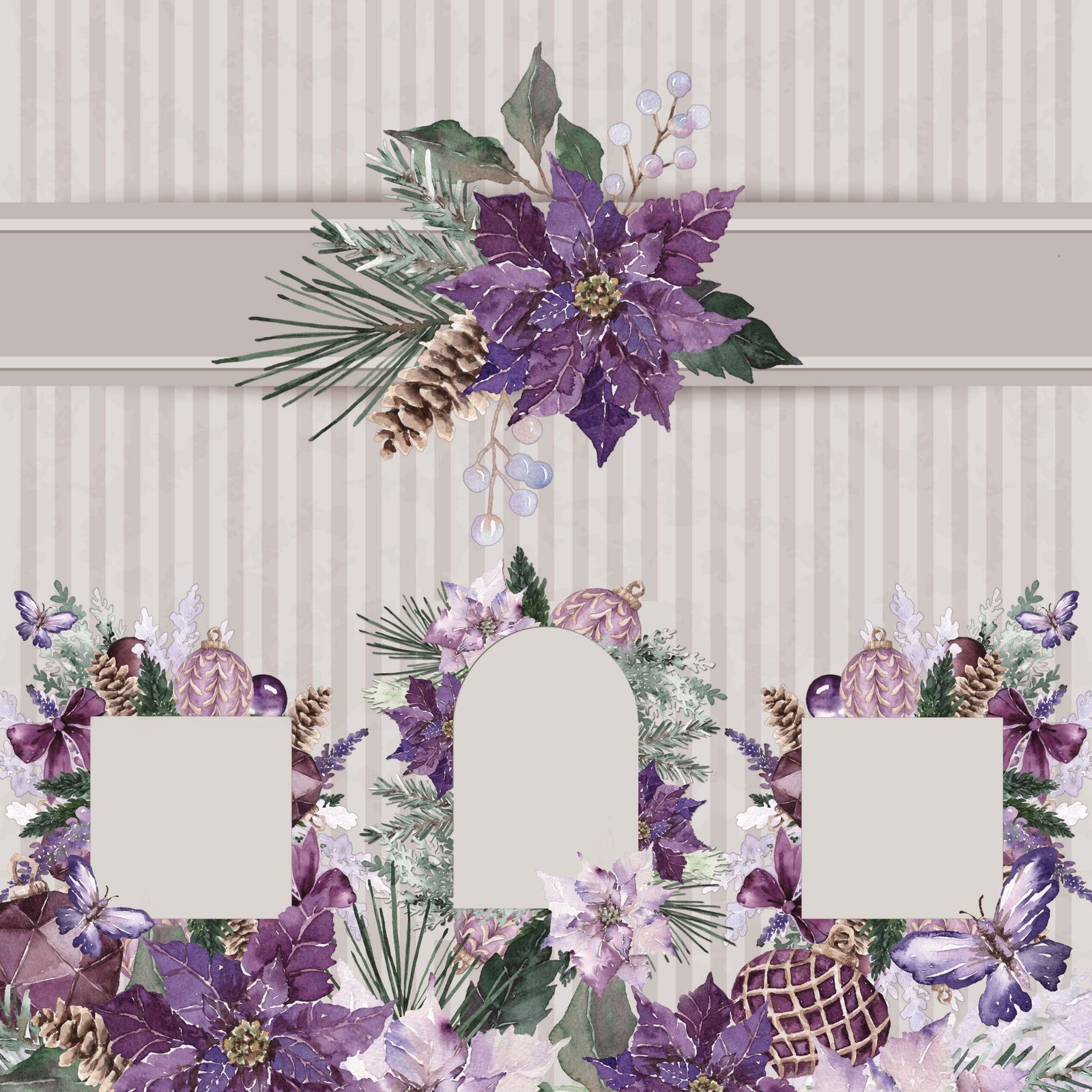 Angelic Christmas Digital Paper Collection - Image 12