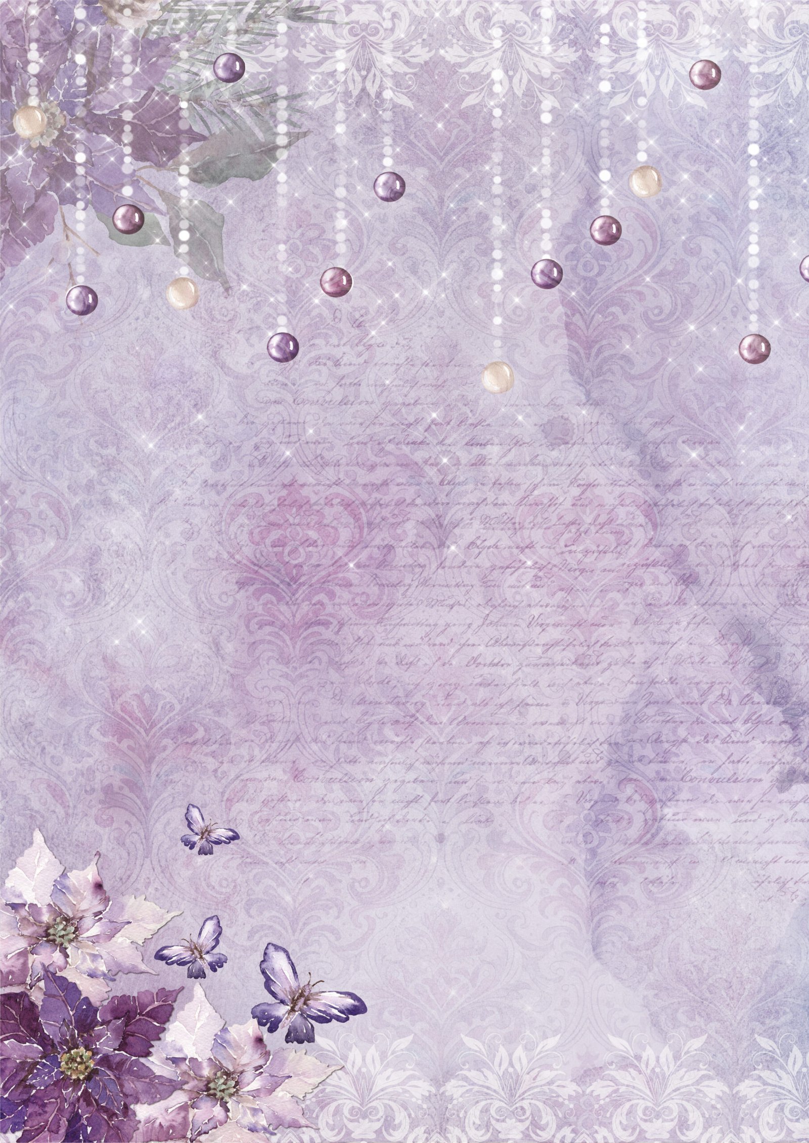 Angelic Christmas A4 Digital Paper Collection - Image 24