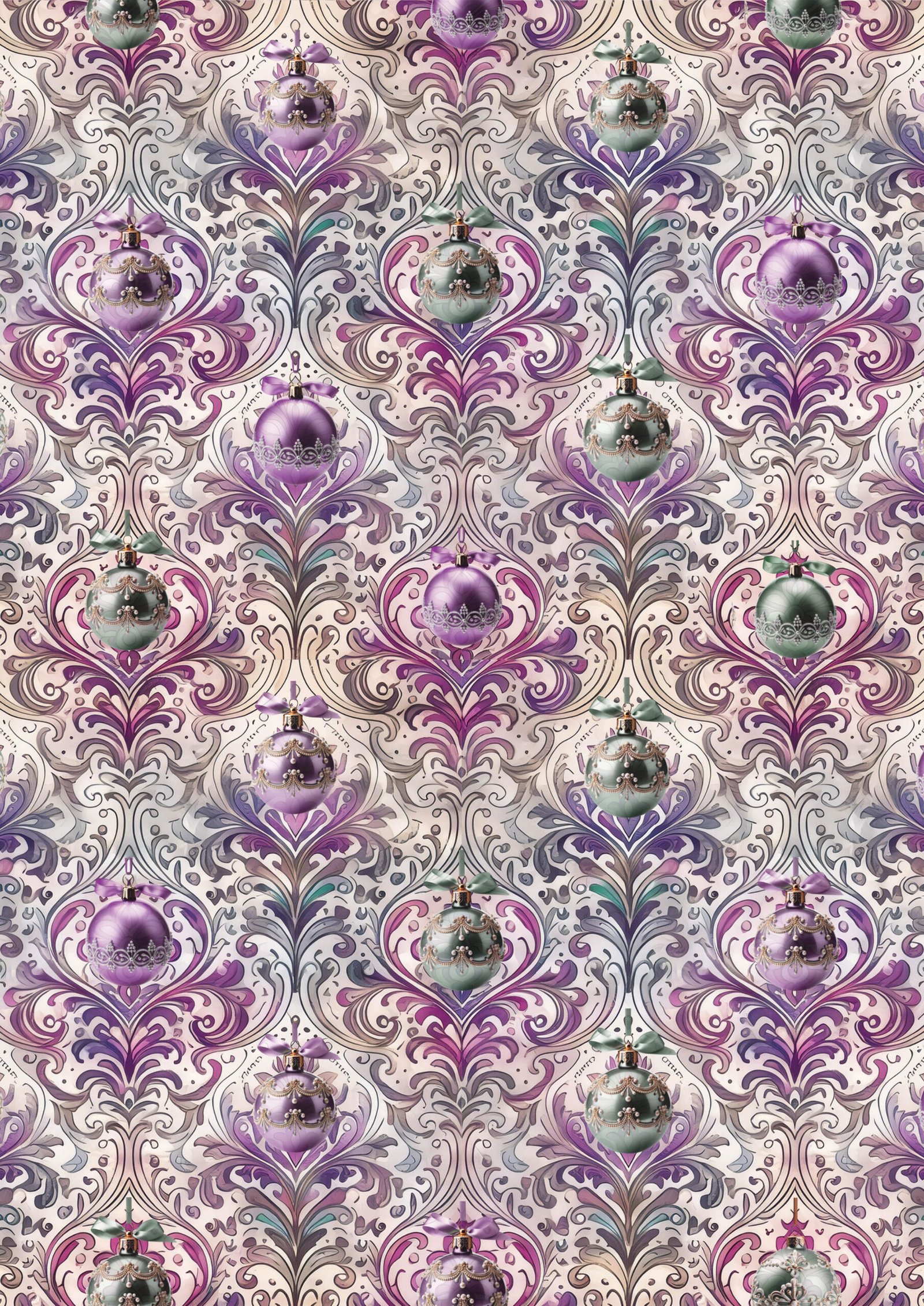 Angelic Christmas A4 Digital Paper Collection - Image 18