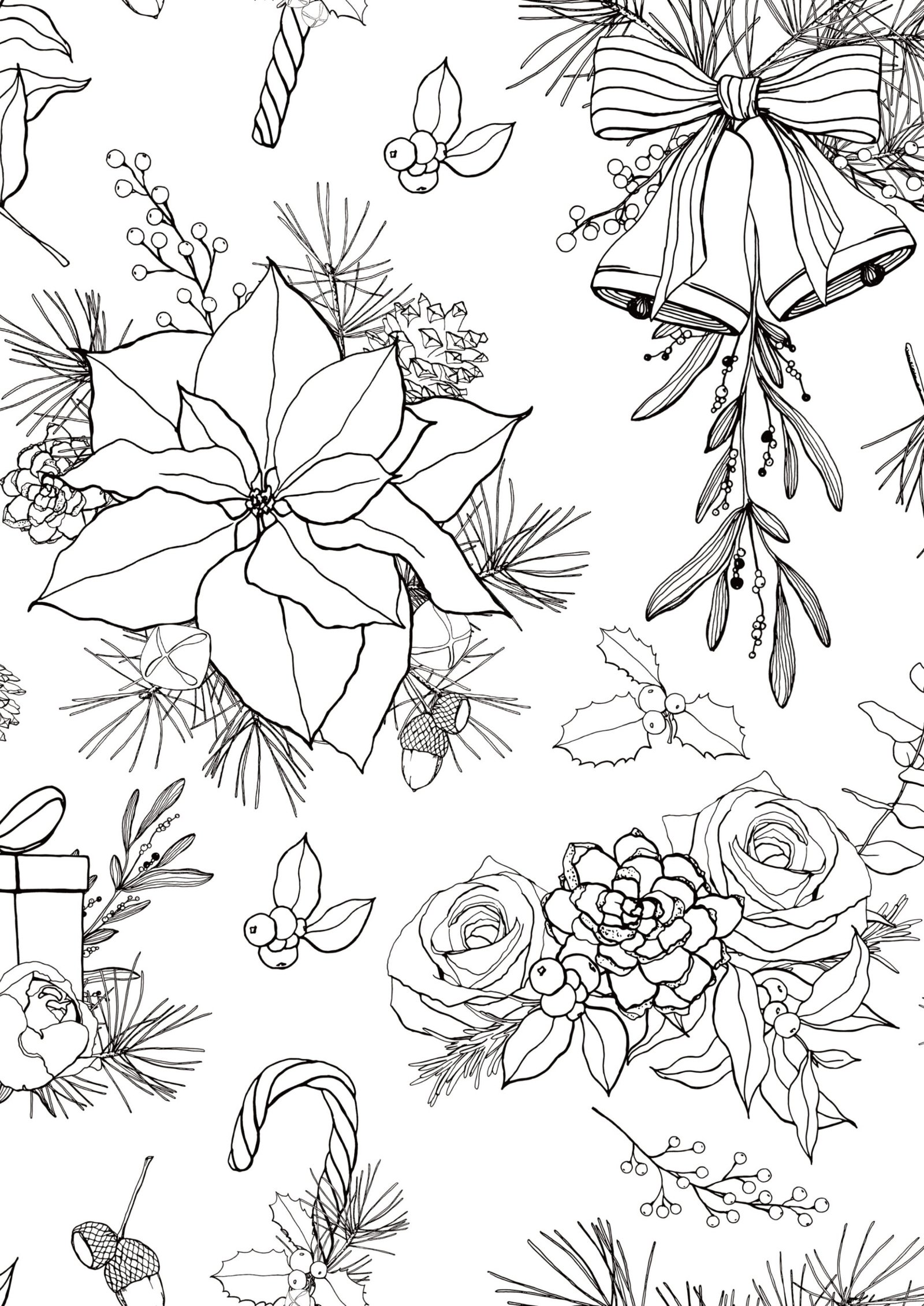 Angelic Christmas A4 Digital Paper Collection - Image 30