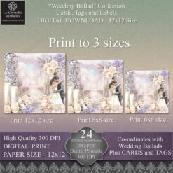 Wedding Ballad Set B 12x12