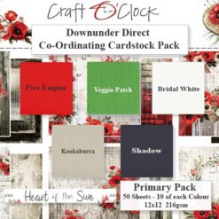 Heart of the Sun Cardstock Primary Pack