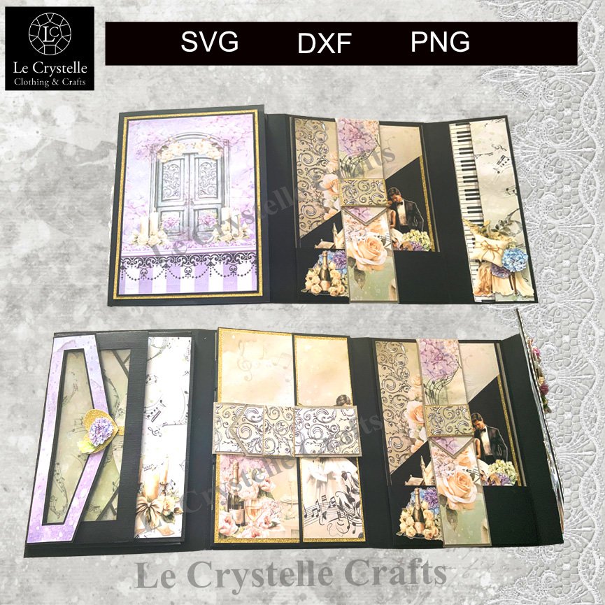 A Diary Journal Portfolio Cut File - Image 6