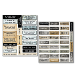 Alternative view of Mixed Media Stickers - Kind Thoughts   Pack of 10