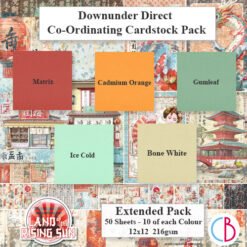 Land of Rising Sun Cardstock Extended Pack