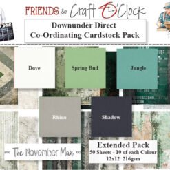 The November Man Cardstock Extended Pack