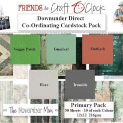The November Man Cardstock Primary Pack