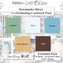 Something Blue Cardstock Extended Pack