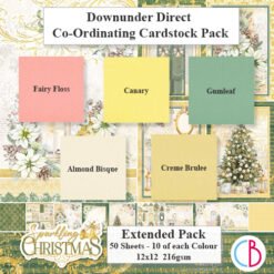 Sparkling Christmas Cardstock Extended Pack