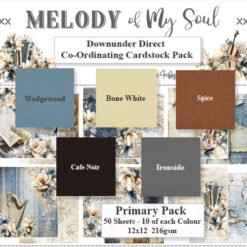 Melody of my Soul Cardstock Primary Pack