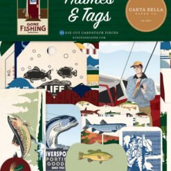 Gone Fishing Frames & Tags