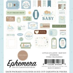 Little Lullabies - Baby Boy Ephemera