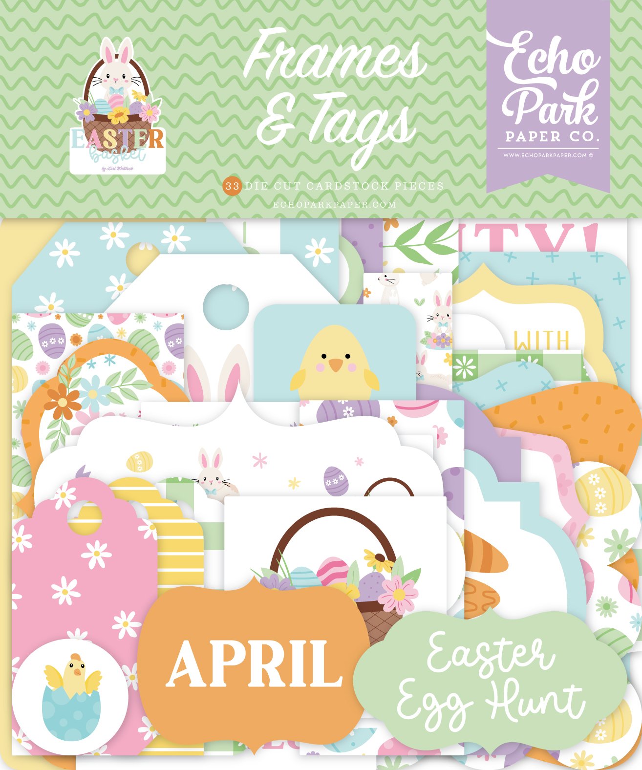 Easter Basket Frames & Tags