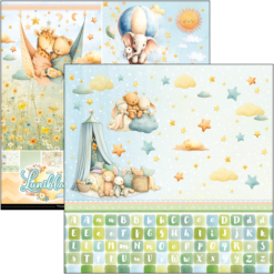 Alternative view of Lunibloom Patterns Pad 12"x12" 8/Pkg