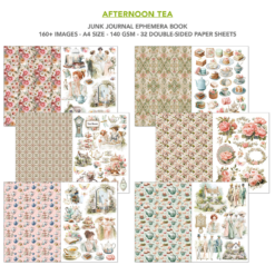 Alternative view of Ephemera Book Afternoon Tea A4 32/Pkg