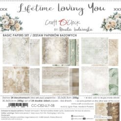 Lifetime Loving You 8x8 Background Papers