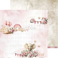 Alternative view of Baby Girl Universe 12x12 Main Papers