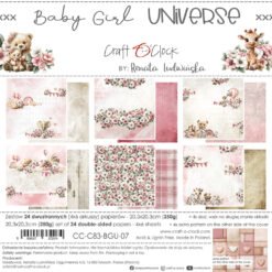 Baby Girl Universe 8x8 Main Papers