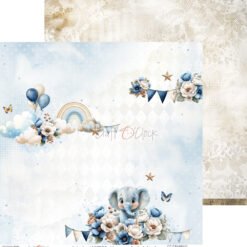 Alternative view of Baby Boy Universe 12x12 Main Papers