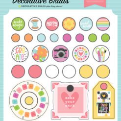 Craft Room Decorative Brads