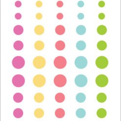 Craft Room Enamel Dots