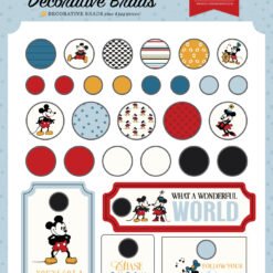 Mouse And Me Decorative Brads