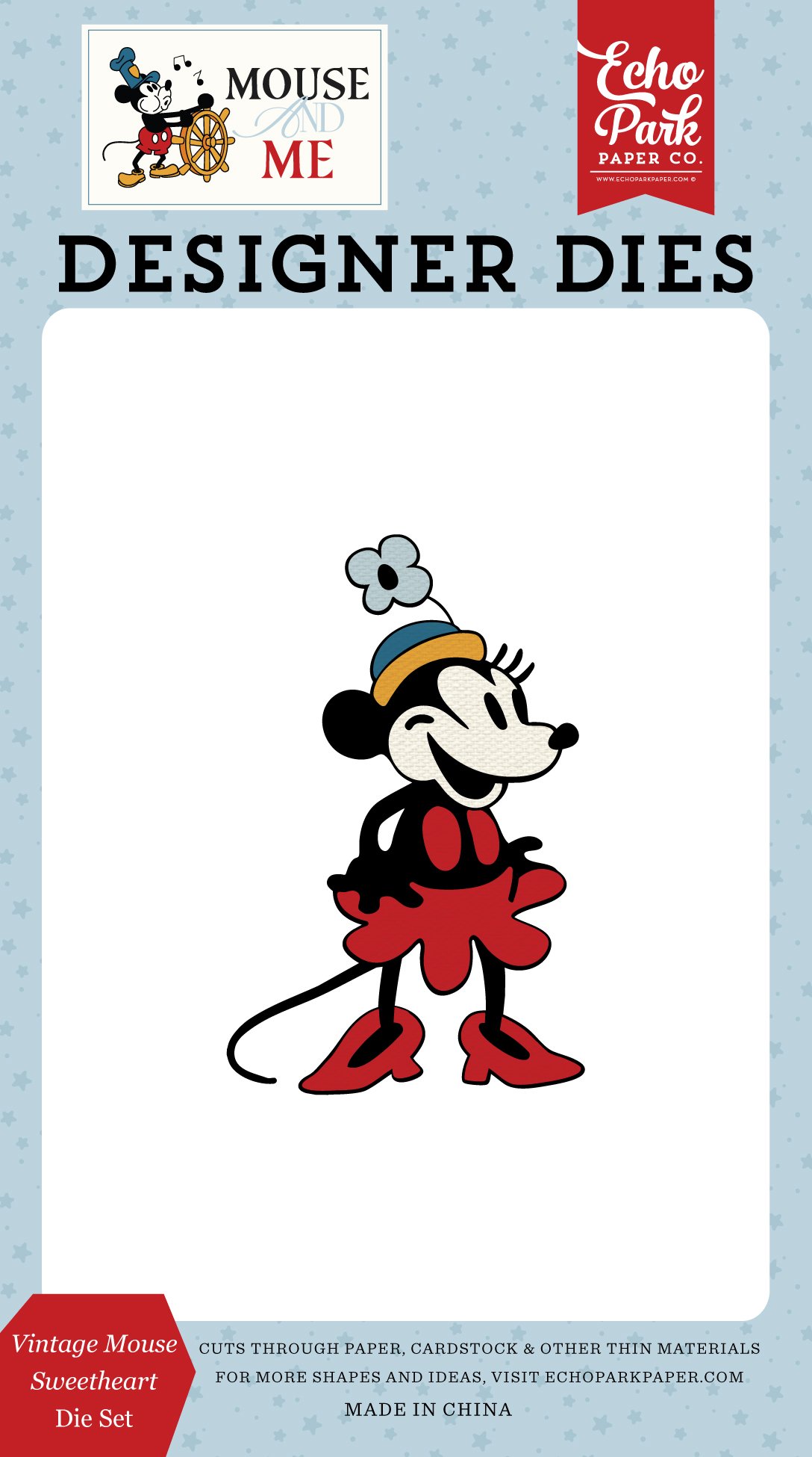 Vintage Mouse Sweetheart Die Set