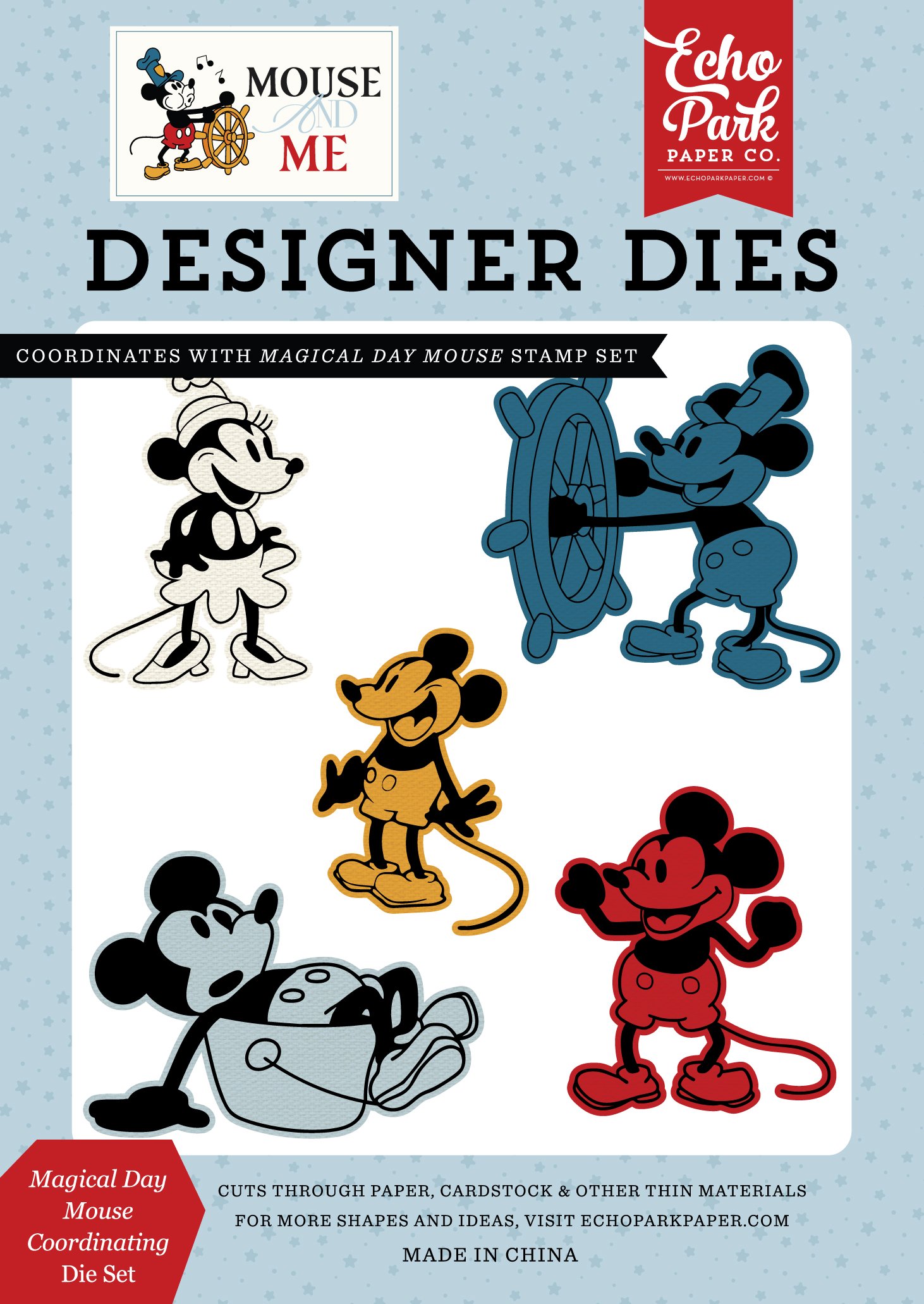 Magical Day Mouse Coordinating Die Set