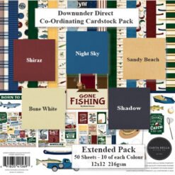 Gone Fishing Cardstock Extended Pack