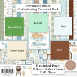 Little Lullabies Baby Boy Cardstock Extended Pack