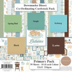 Little Lullabies Baby Boy Cardstock Primary Pack