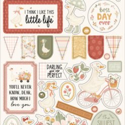 Silly Goose 6x13 Chipboard Accents