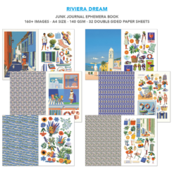 Alternative view of Ephemera Book Riviera Dream A4 32/Pkg