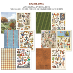 Alternative view of Ephemera Book Sports Day A4 32/Pkg