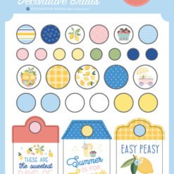 Lemonade Decorative Brads