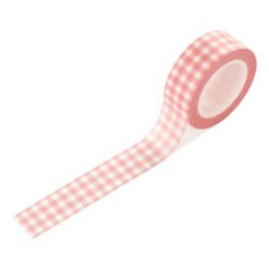 Lemonade Sweet Summer Gingham Washi Tape