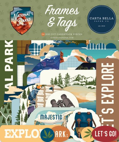 National Parks No. 2 Frames & Tags
