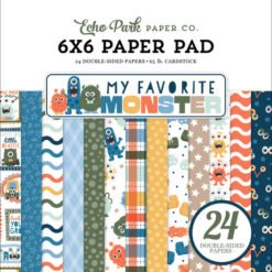 My Favourite Monster 6x6 Paper Pad