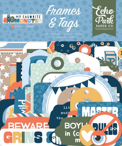 My Favourite Monster Frames & Tags