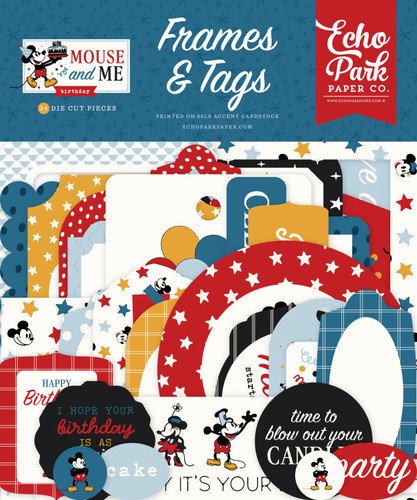 Mouse and Me Birthday Frames & Tags