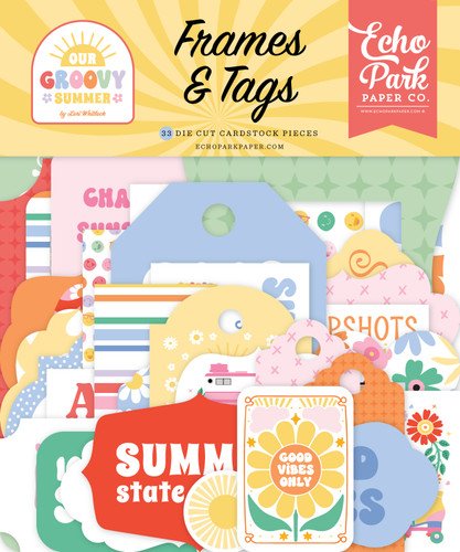Our Groovy Summer Frames & Tags