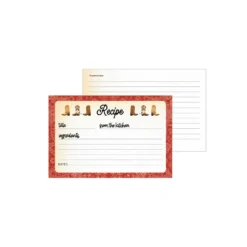 Alternative view of Recipe Cards - Cowboy
